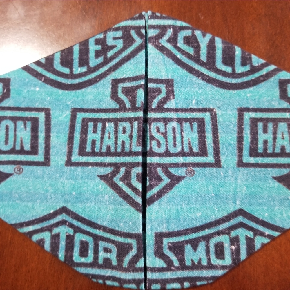 Harley Davidson Cotton Facemask Double Layer - Picture 4 of 6